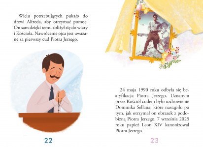 Wielcy przyjaciele Jezusa_Historia św_Piotra Ferzego Frassatiego str 22-23
